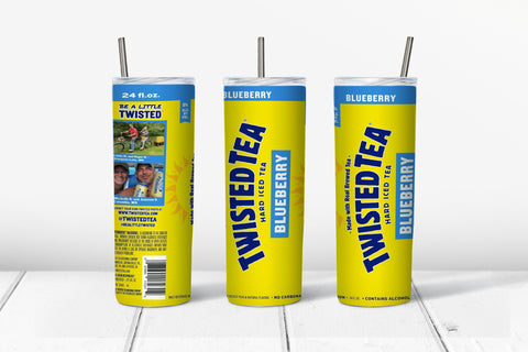 Skinny Tumbler - Twisted Blueberry