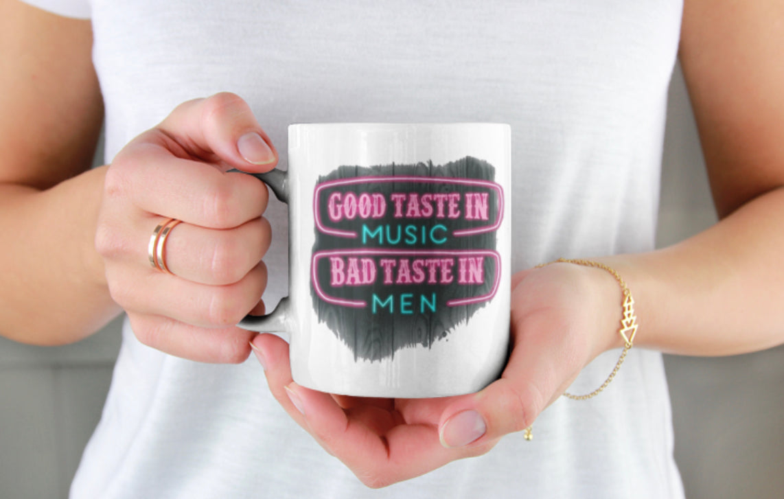 Good Taste In Music Mug