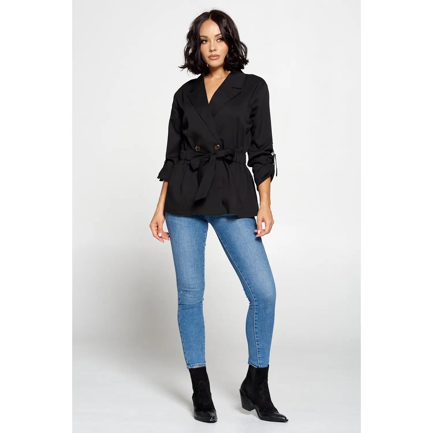 Front Tie Jacket