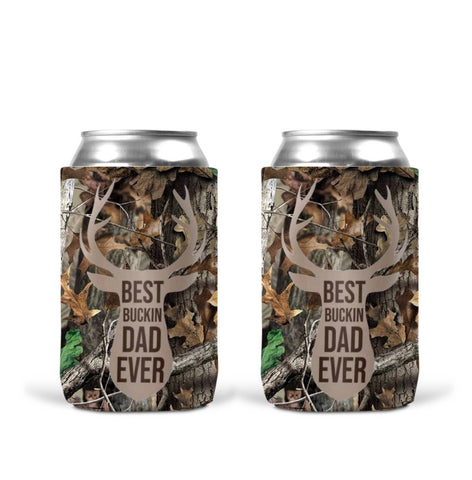 Can Koozie - Best Bucking Dad Ever