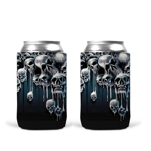 Can Koozie - Skull Drip
