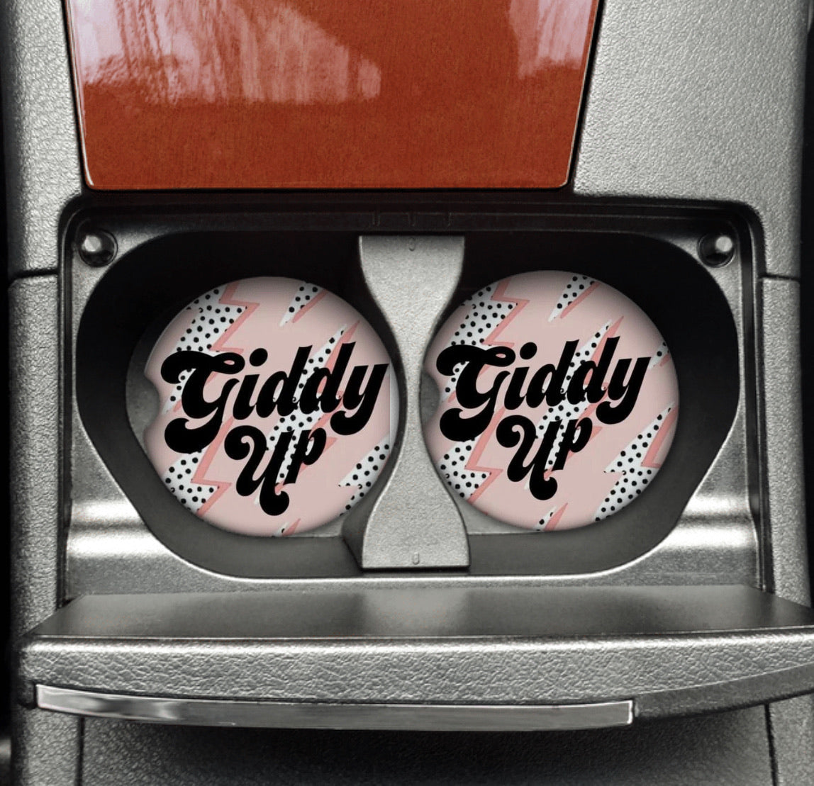 Car Coaster -  Giddy Up