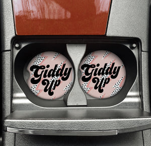 Car Coaster -  Giddy Up