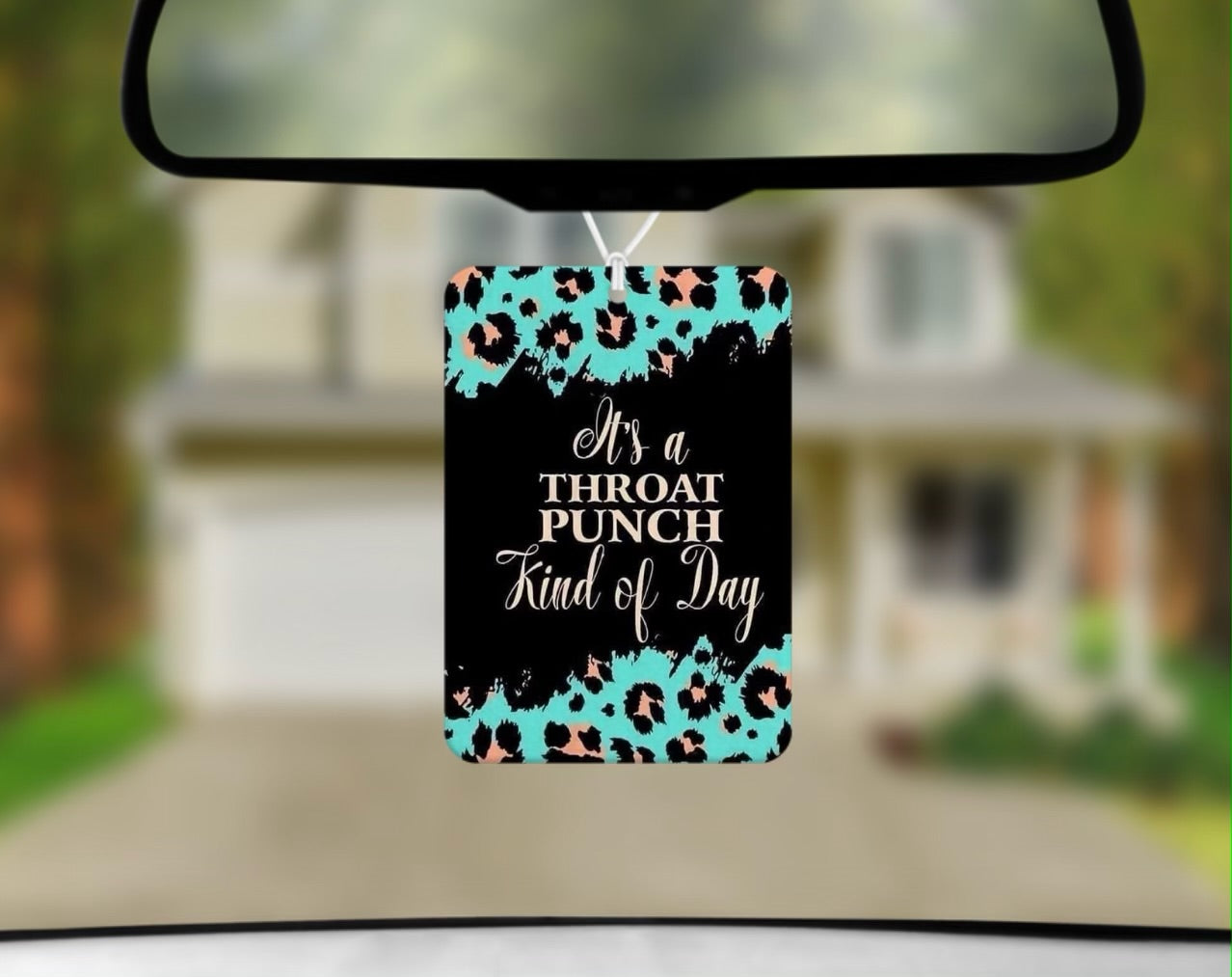 Car Freshener - Throat Punch Day
