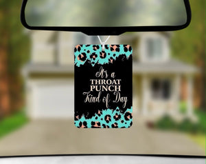 Car Freshener - Throat Punch Day