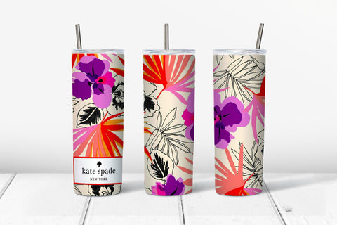 Skinny Tumbler - KS Flower