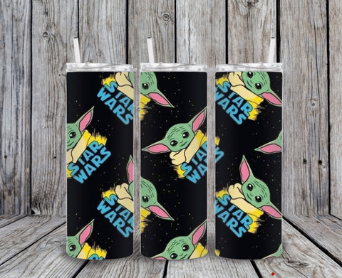 Skinny Tumbler - Yoda