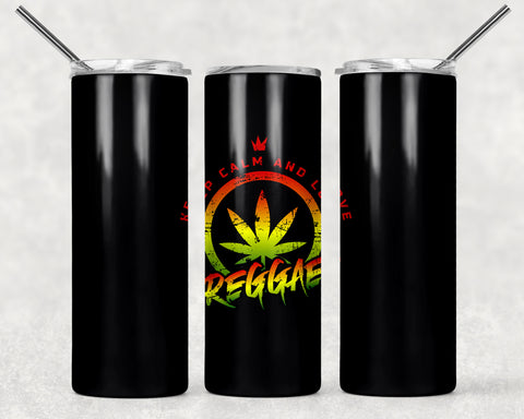 Skinny Tumbler - Cannabis Reggae
