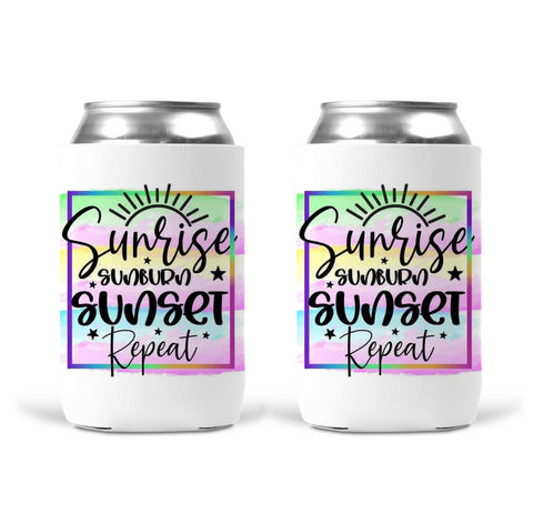 Can Koozie -  Sunrise, Sunburn, Sunset