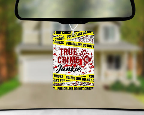 Car Freshener - True Crime Junkie