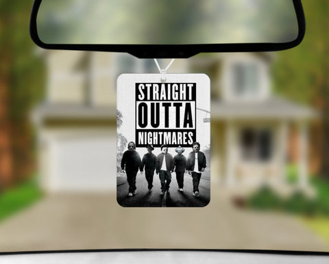 Car Freshener - Straight Outta Nightmares