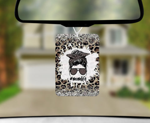 Car Freshener - Cheetah Mom Life