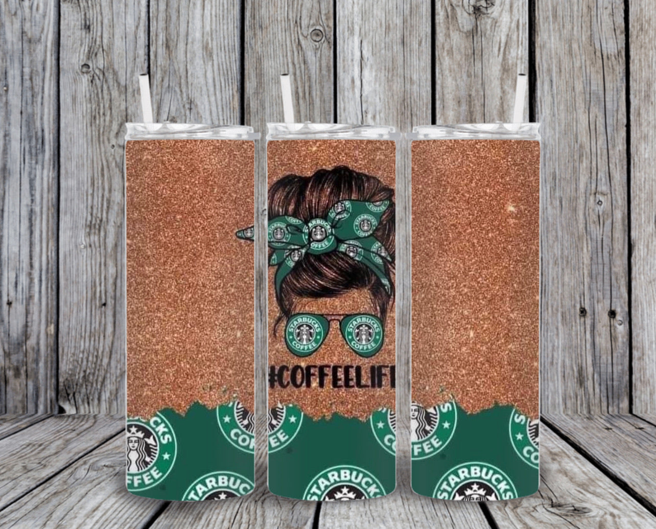 Skinny Tumbler - Starbs Coffee Life