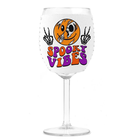 Wine Koozie - Spooky Vibes