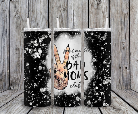 Skinny Tumbler - Bad Mom Club