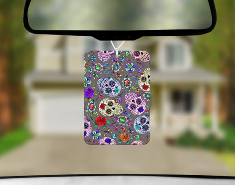 Car Freshener - Sugar Skull