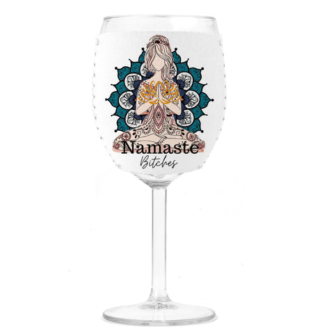 Wine Koozie - Namaste B*tches