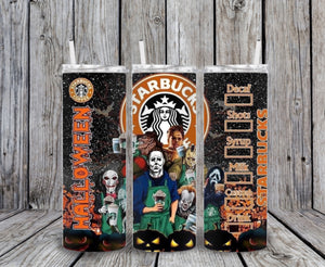 Skinny Tumbler -Starbs Halloween