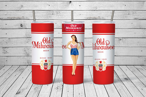 Skinny Tumbler -Milwaukee Beer
