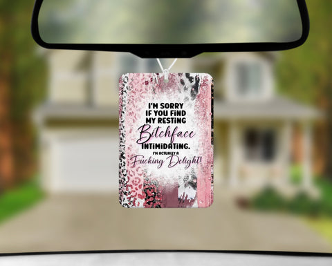 Car Freshener - B*tchface