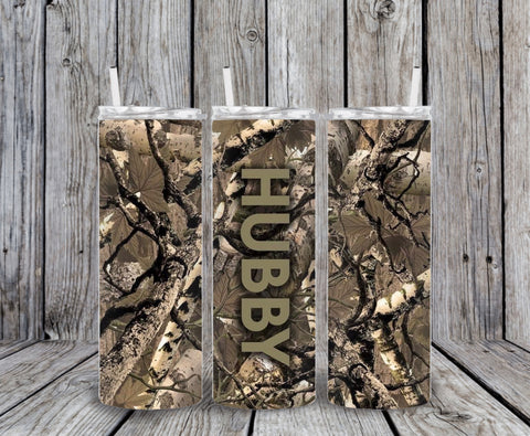 Skinny Tumbler - Hubby Camo
