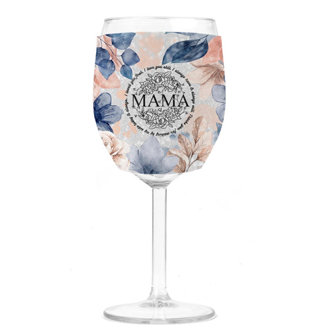 Wine Koozie - Mama Pastel