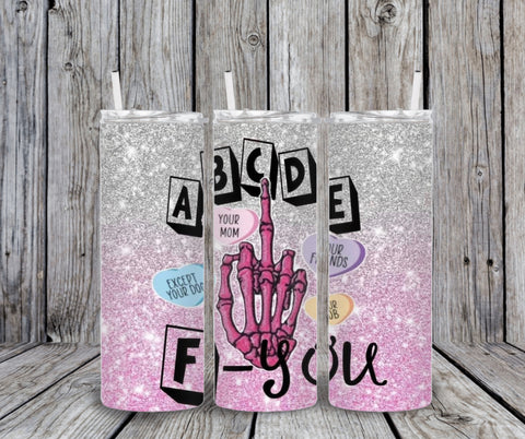 Skinny Tumbler - ABCDF-U