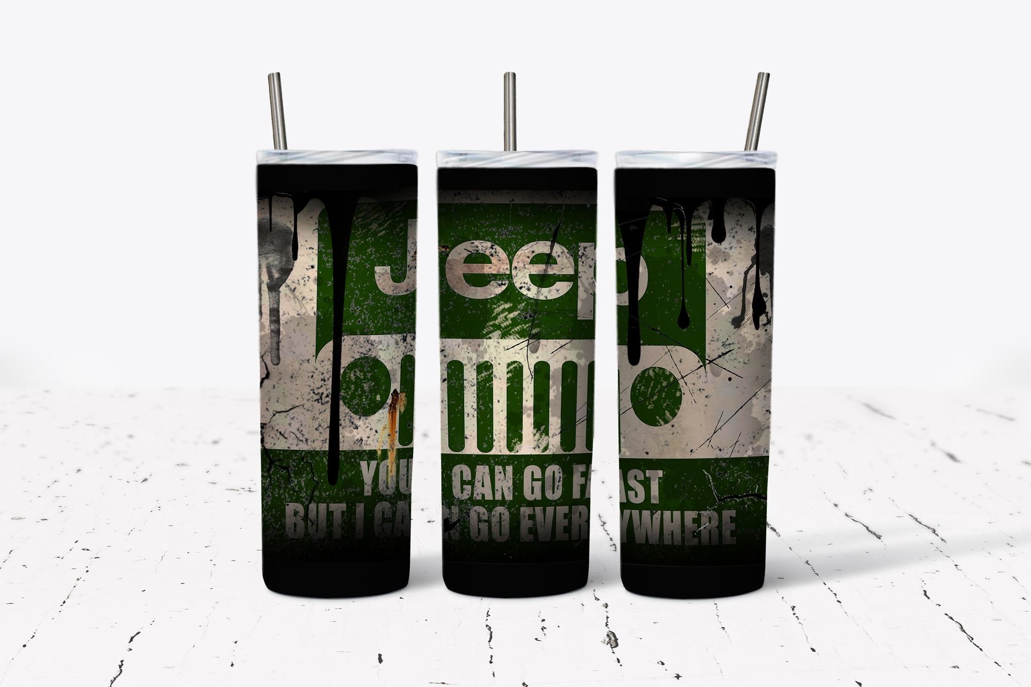 Skinny Tumbler - Jeep