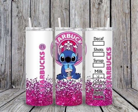 Skinny Tumbler - Starbs Stitch
