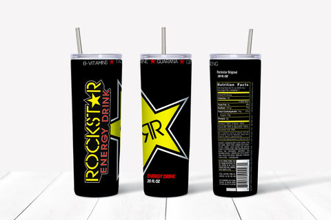 Skinny Tumbler - Rockstar