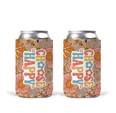 Can Koozie - Choose Happy