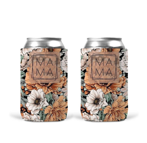 Can Koozie - Floral Mama
